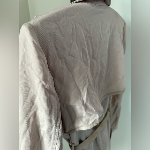 Beige Belle Badgley Mischka Trench Coat - Picture 15 of 16